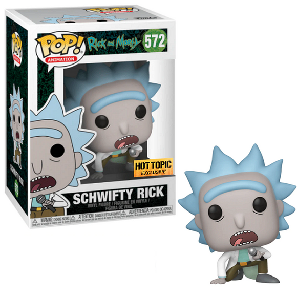 Schwifty Rick #572 - Rick And Morty Funko Pop! Animation [Hot Topic Exclusive]