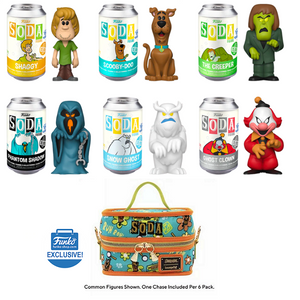Scooby Doo 6-Pack Funko SODA with Cooler [All Sealed Funko Exclusive]