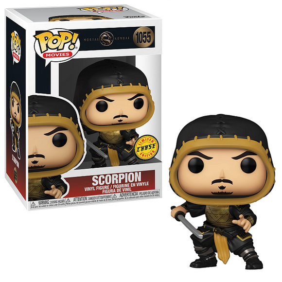 Scorpion #1055 – Mortal Kombat Funko Pop! Movies [Metallic Chase Version]