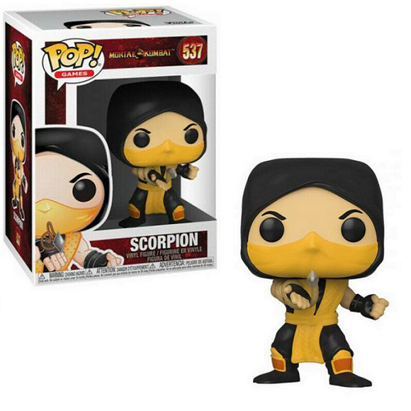 Scorpion #537 - Mortal Kombat Pop! Games Vinyl Figure