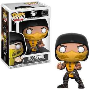 Scorpion #250 - Mortal Kombat Funko Pop! Games