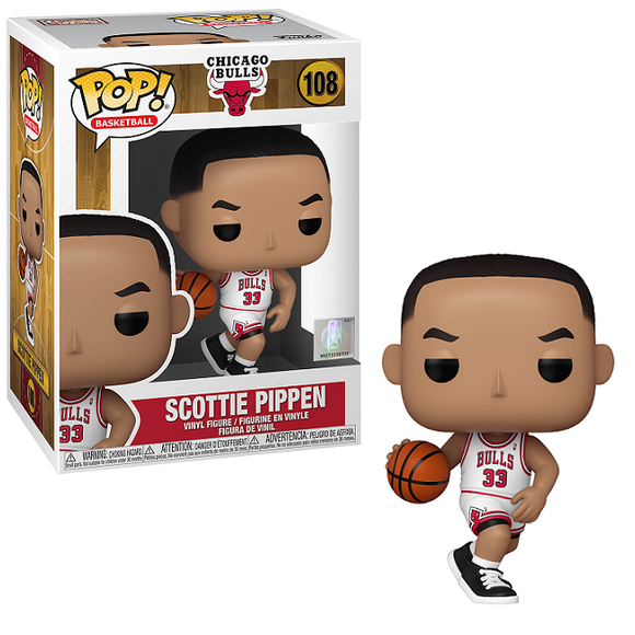 Scottie Pippen #108 – Chicago Bulls Pop! Basketball Vinyl Figure