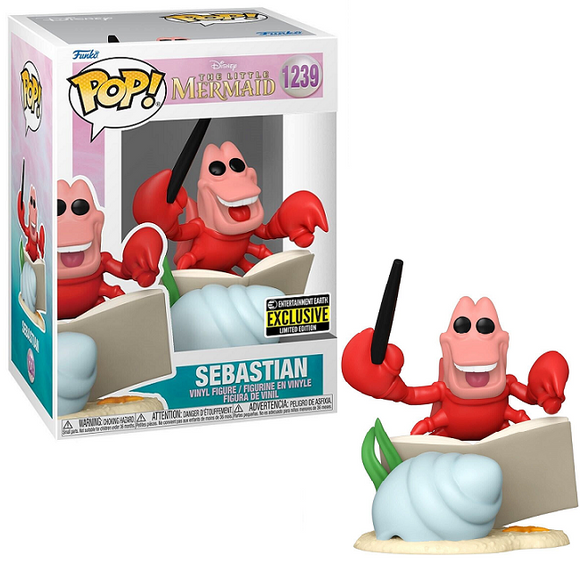 Sebastian #1239 - The Little Mermaid Funko Pop! [EE Exclusive]