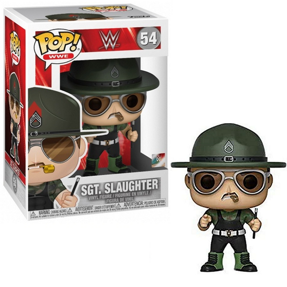 Sgt Slaughter #54 - Wrestling Pop! WWE Vinyl Figure