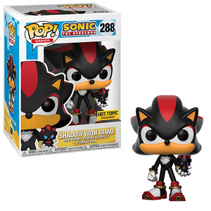 Shadow with Chao #288 - Sonic The Hedgehog Pop! Games Exclusive Vinyl Figure