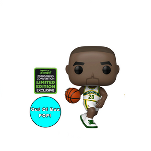 Shawn Kemp #72 - Seattle Supersonics Funko Pop! Basketball [2020 Spring Convention Exclusive] [OOB]