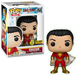Shazam #260 - Shazam Funko Pop! Heroes [GITD Hot Topic Exclusive]