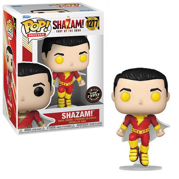 Shazam! #1277 - Shazam Fury of the Gods Funko Pop! Movies [Gitd Chase]