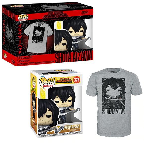 Shota Aizawa 375 My Hero Academia Funko Pop Tee Animation