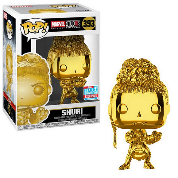 Shuri #393 - Marvel Studios 10 Funko Pop! [Gold 2018 Fall Convention Exclusive]