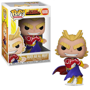 Silver Age All Might #608 - My Hero Academia Funko Pop! Animation