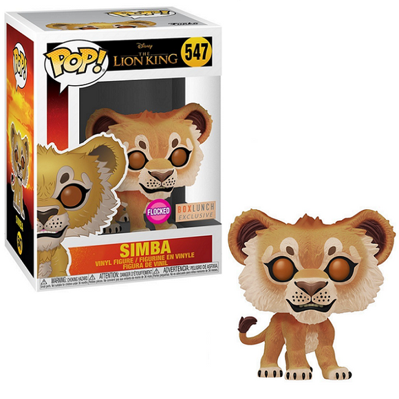 Door bewaker verlangen Simba #547 - Lion King Pop! [Live Action Flocked Box Lunch Exclusive] – A1  Swag