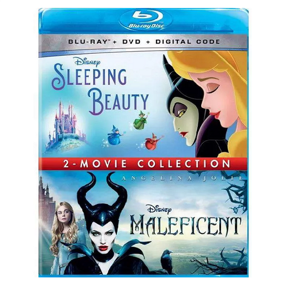 Sleeping Beauty and Maleficent 2-Movie Collection [Blu-ray/DVD]