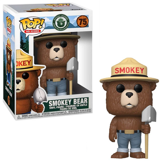 Smokey Bear #75 - Smokey Bear Funko Pop! Ad icons [Shovel]
