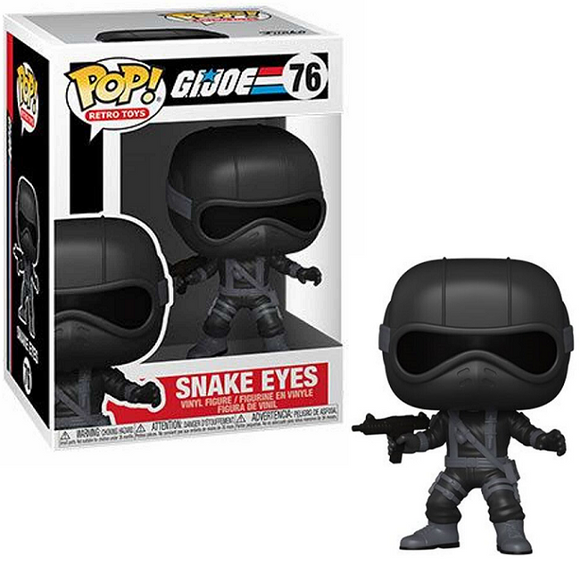 Snake Eyes #76 – GI Joe Funko Pop! Retro Toys