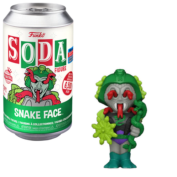 Snake Face - Masters of the Universe Funko Soda [2021 Fall Convention Non Chase Opened]