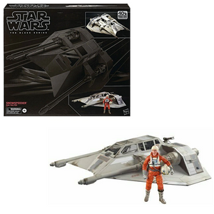 Snowspeeder with Dak Ralter - Star Wars Rebels Black Series Action Figure Vehicle 6-Inch