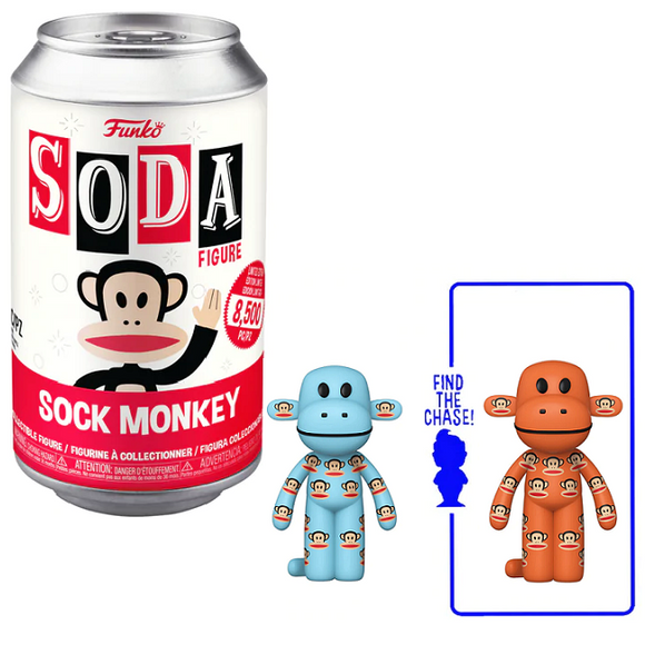 Sock Monkey – Paul Frank Sock Monkey Vinyl SODA Figure