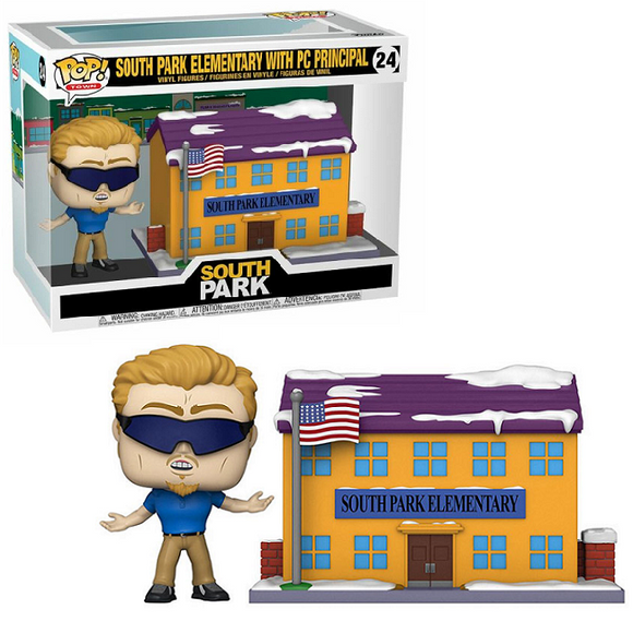 South Park Elementary With PC Principal #24 - South Park Pop! Town Vinyl Figure