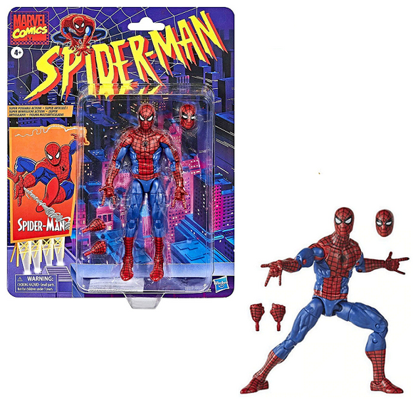 Spider-Man - Spider-Man Retro Marvel Legends Action Figure