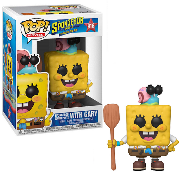 Spongebob SquarePants with Gary #916 - The SpongeBob Movie Funko Pop! Movies