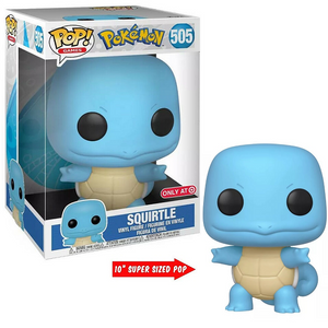 Squirtle #505 – Pokemon Funko Pop! Games [10-Inch Target Exclusive]