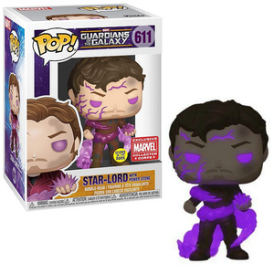 Star-Lord With Power Stone #611 – Guardians Of The Galaxy Funko Pop! [GitD Marvel Collector Corps Exclusive]