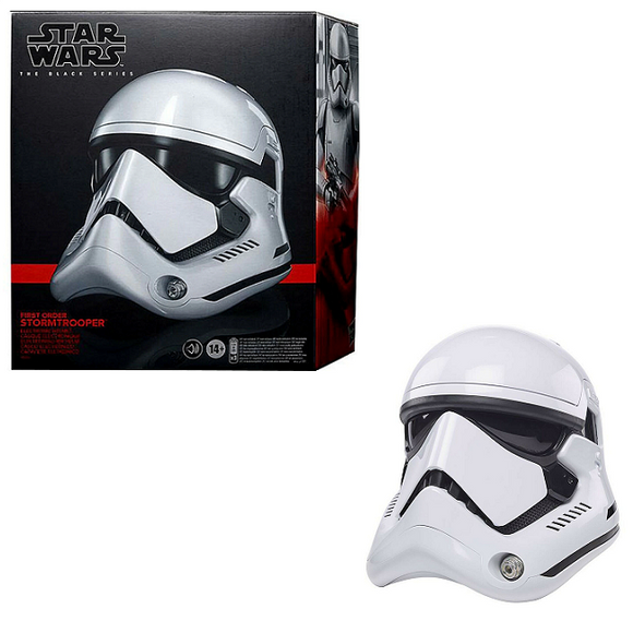 Star Wars The Black Series First Order Stormtrooper Premium Electronic Helmet Prop Replica