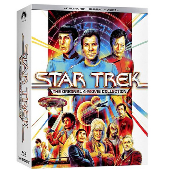 Star Trek The Original 4-Movie Collection [4K Ultra HD Blu-ray] [No Digital Copy]