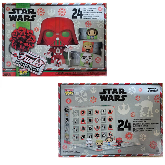 Star Wars Holiday 2022 Funko Pocket Pop! Advent Calendar