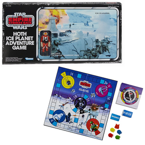 Star Wars Hoth Ice Planet Retro Game with Exclusive Action Figure
