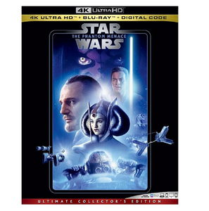 Star Wars The Phantom Menace [4K Ultra HD Blu-ray/Blu-ray] [1999]