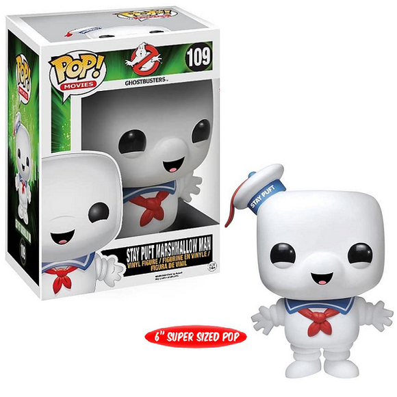 Stay Puft Marshmallow Man #109 – Ghostbusters Funko Pop! Movies [6-Inch]