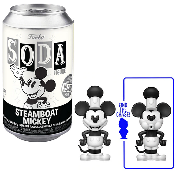Steamboat Mickey – Disney Vinyl SODA Exclusive Figure