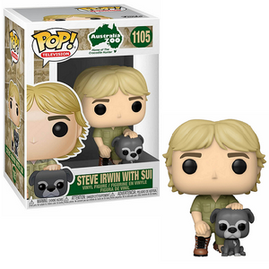 Steve Irwin with Sui #1105 - Crocodile Hunter Funko Pop! TV