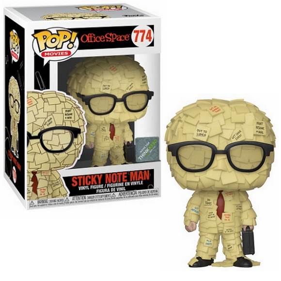 Sticky Note Man #774 - Office Space Funko Pop! Movies [Thinkgeek Exclusive]