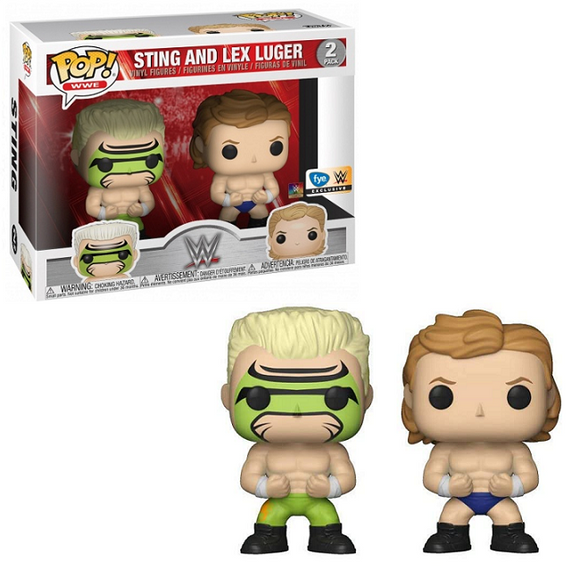 Sting And Lex Luger - Wrestling Funko Pop! WWE [FYE Exclusive]