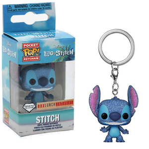 Stitch - Lilo & Stitch Funko Pocket Pop! Keychain [Diamond Box Lunch Exclusive]