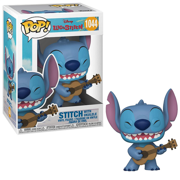 Stitch with Ukelele #1044 – Lilo & Stitch Funko Pop!