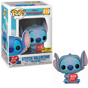Stitch Valentine #510 - Lilo & Stitch Pop! Exclusive Vinyl Figure