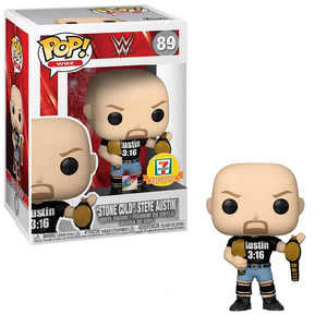Stone Cold Steve Austin #89 – Wrestling Funko Pop! WWE [7-Eleven Exclusive No Sticker]