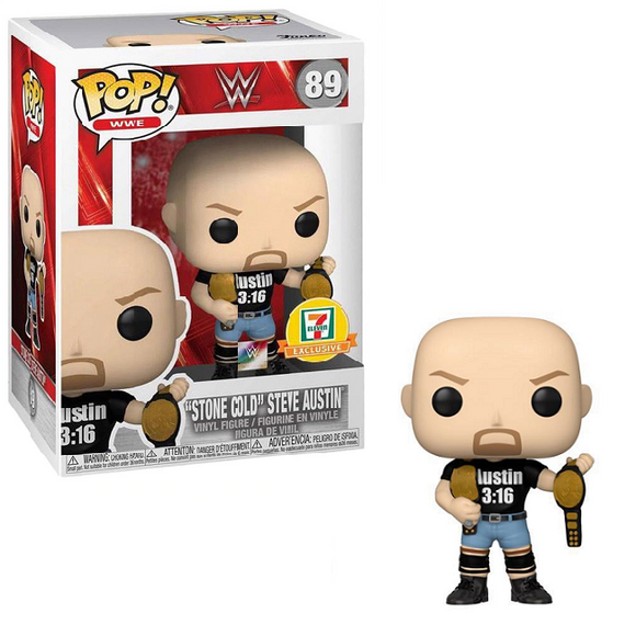 Stone Cold Steve Austin #89 – Wrestling Funko Pop! WWE [7-Eleven Exclusive No Sticker]