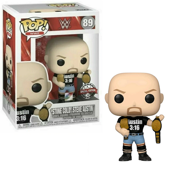 Stone Cold Steve Austin #89 – Wrestling Pop! WWE Special Edition Vinyl Figure