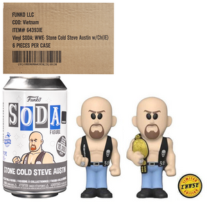 Stone Cold Steve Austin – WWE Vinyl SODA Case Of 6 Figures
