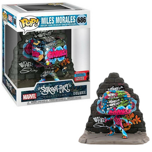 Miles Morales #686 - Marvel Funko Pop! Street Art [2020 Fall Convention Exclusive]