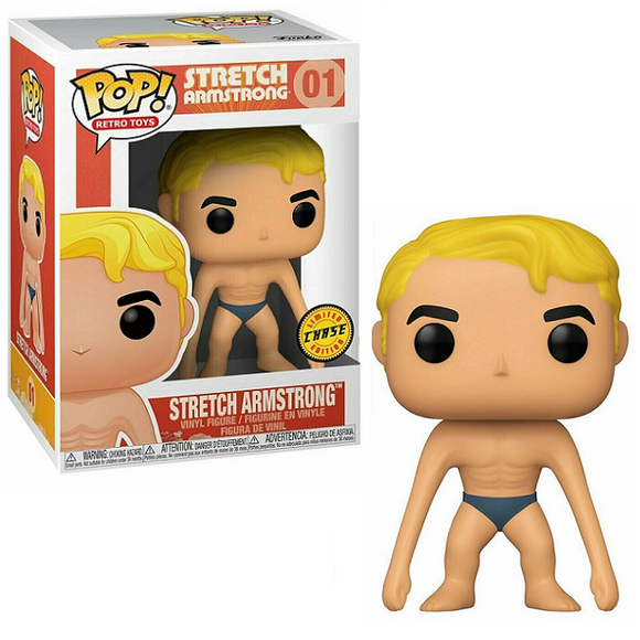 Stretch Armstrong #01 - Stretch Armstrong Funko Pop! Retro Toys [Chase Version]