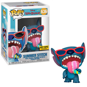 Summer Stitch #636 - Lilo & Stitch Funko Pop! [Hot Topic Exclusive]