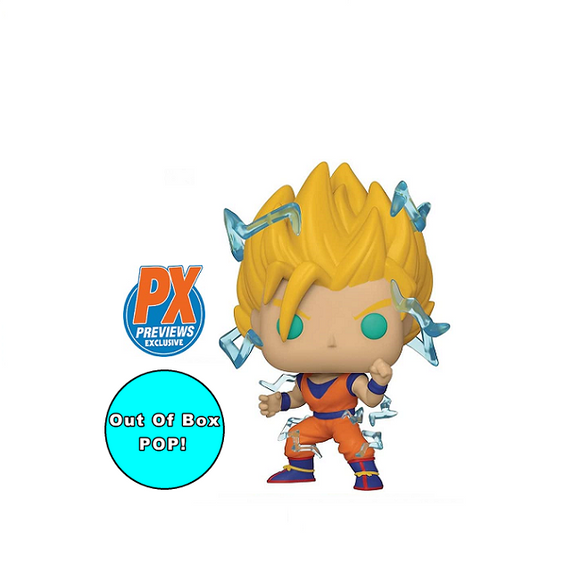 Super Saiyan Goku with Energy #865 – Dragon Ball Z Funko Pop! Animation [PX Exclusive] [OOB]