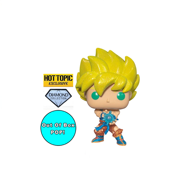 Super Saiyan Goku #948 - Dragon Ball Z Funko Pop! Animation [Diamond Hot Topic Exclusive] [OOB]