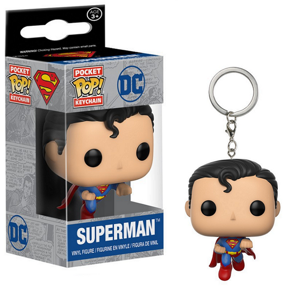 Superman - DC Pocket Funko Pop! Keychain [Legion of Collectors Exclusive]